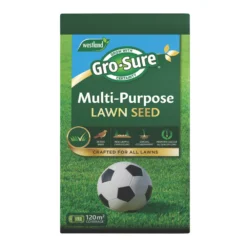Westland Gro-Sure Multipurpose Lawn Seed 120m² 3.6kg