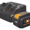 Titan TTB813ACC 18 / 36V 4 / 8Ah Li-Ion TXP Dual-Voltage Battery & Charger Set -Garden Tools 228TH P