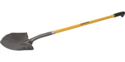 Roughneck Round Head Long-Handled Digging Shovel