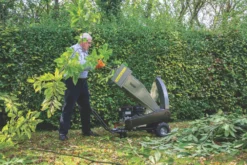 The Handy THPDS65 208cc Petrol Drum Chipper Shredder -Garden Tools 248KT A6