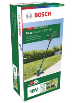 Bosch 18V 1 X 2.0Ah Li-Ion Power For All Cordless Grass Trimmer -Garden Tools 259PF A5