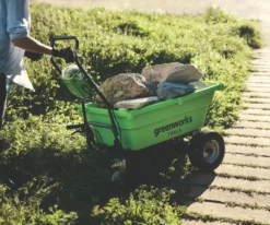 Greenworks GWG40GC 40V Li-Ion Cordless Self-Propelled Garden Cart - Bare -Garden Tools 359KT A2