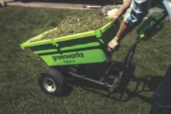 Greenworks GWG40GC 40V Li-Ion Cordless Self-Propelled Garden Cart - Bare -Garden Tools 359KT A4