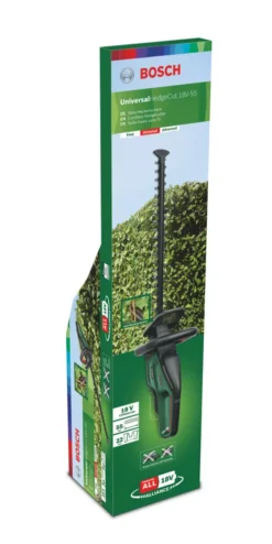 Bosch UniversalHedgeCut 18V-55 55cm 18V 1 X 2.5Ah Li-Ion Power For All Brushless Cordless Hedge Trimmer -Garden Tools 360PF A4