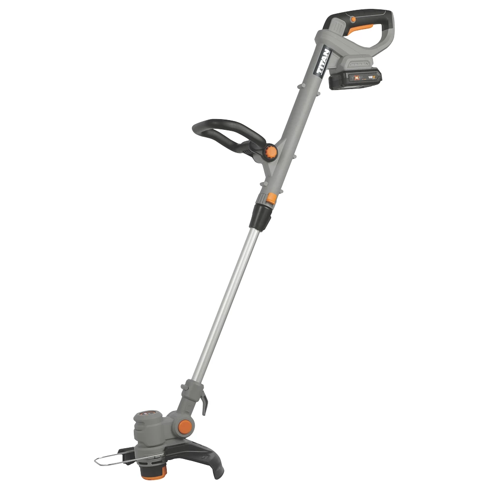 Titan TTI821GGT TTI821GGT 18V 1 X 2.0Ah Li-Ion TXP Cordless Grass Trimmer 3 Titan TTI821GGT TTI821GGT 18V 1 X 2.0Ah Li-Ion TXP Cordless Grass Trimmer