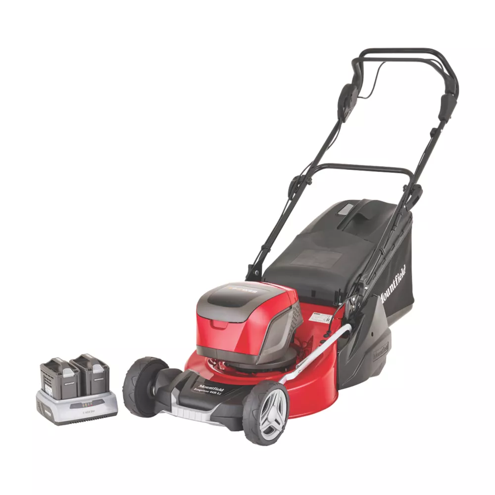 Mountfield Empress 46 Roller Li Kit 48V 2 X 4.0Ah Li-Ion E-Power Brushless Cordless 46cm Self-Propelled Rotary Lawn Mower 3 Mountfield Empress 46 Roller Li Kit 48V 2 X 4.0Ah Li-Ion E-Power Brushless Cordless 46cm Self-Propelled Rotary Lawn Mower