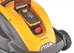 Stiga Combi 340e Kit 48V 1 X 4Ah Li-Ion E-Power Brushless Cordless 38cm Hand-Propelled Rotary Lawn Mower -Garden Tools 487RV A5