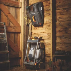 Titan 36V 1 X 4.0Ah Li-Ion TXP Brushless Cordless 37cm Rotary Lawn Mower -Garden Tools 607PT A2