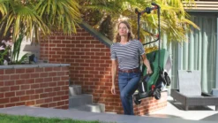 Bosch CityMower 18V 1 X 4.0Ah Li-Ion Power For All Cordless 32cm Rotary Lawn Mower -Garden Tools 680PF A4