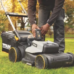 Titan TTB812BAT 18/36V 4/8Ah Li-Ion TXP Dual-Voltage Battery -Garden Tools 735TH A2
