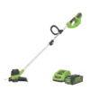Greenworks GWG40LTK2 GWG40LTK2 40V 1 X 2.0Ah Li-Ion Cordless Line Trimmer -Garden Tools 757KT P