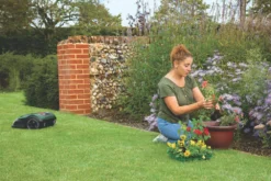 Bosch 18V 2.5Ah Li-Ion Power For All Brushless Cordless 19cm Indego M 700 Robotic Lawn Mower -Garden Tools 805RG A2