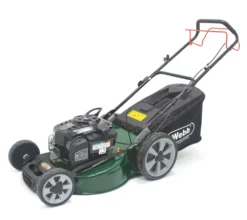 Webb WER21HW4 53cm 163cc Self-Propelled Rotary Petrol Lawn Mower