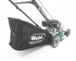 Webb WER40HPSFX 41cm 123cc Hand-Propelled Rotary Petrol Lawn Mower -Garden Tools 921KT A2