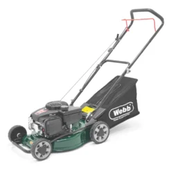 Webb WER40HPSFX 41cm 123cc Hand-Propelled Rotary Petrol Lawn Mower