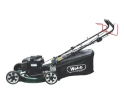 Webb WER19ALSP 48cm 150cc Self-Propelled Rotary Petrol Lawn Mower -Garden Tools 961PP A3