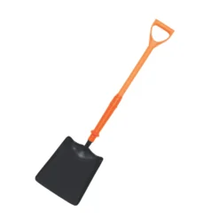 Spear & Jackson Square Head Insulated Treaded Square Mouth Shovel